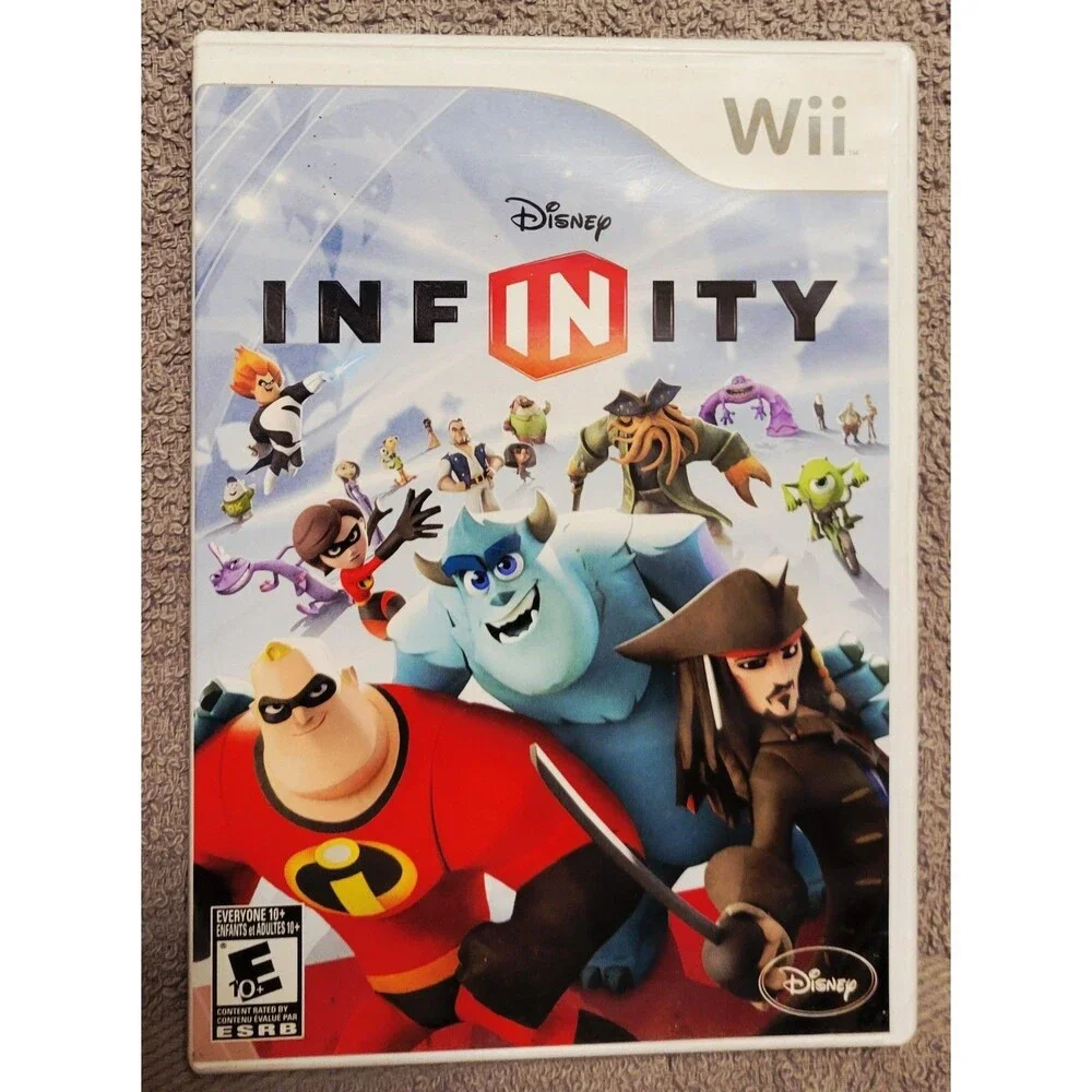 NINTENDO Wii: Disney Infinity Game, CIB COMPLETE, MANUAL,TESTED,FAST SHIPPING